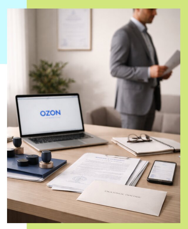 Отказное письмо для Ozon в Рубцовске от 3540 р. | Сертэкс