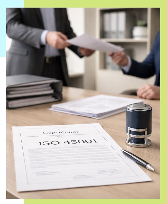 Сертификат ISO 45001 в Рубцовске под ключ от 45509 р. | Сертэкс
